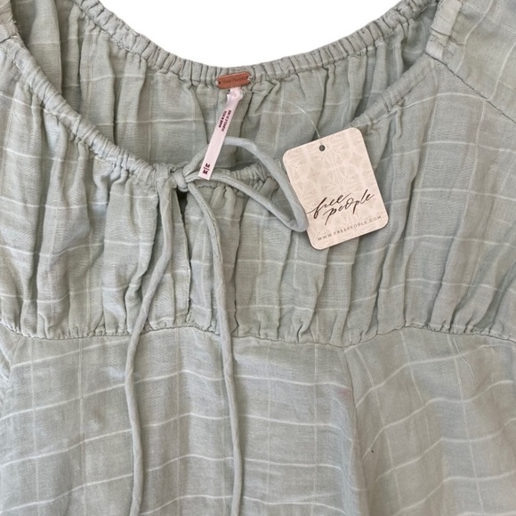 NWT Free People On My Level Maxi Dress in Milky Green Mint Size Medium - Picture 6 of 12